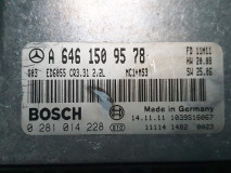 Engine control unit Bosch 0 281 014 288, Mercedes Benz Vito 639, Euro 3, 65 KW, 2.2 CDI, 2003