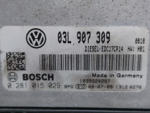 Engine control unit Bosch 03L 907 309, Euro 4, 125 KW, 2.0 TDI