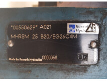 Bloc electrovalve Rexroth MHRSM25B20/EG26C4M, 4WE 6 X62A62 EG26C4, 00579046, LFA 25 D 70 F, JCB 456 ZX, Hydraulic Valve