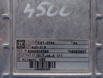 Calculator Cutie de Viteze Bosch 0 260 001 038,   ZF 6009 365 007,   GS6.13.1, ZF NR  6009092380, Hitachi ZW250, Getriebesteuergerät, Transmission control unit, Sebességváltó Számítógép