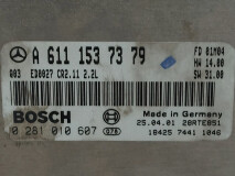 Motor Steuergerät Bosch A 611 153 73 79, Euro 3, 100 KW, 2.2 CDI