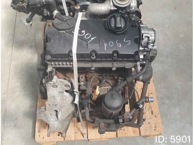 Motor complet fara anexe Volkswagen AVB, Skoda Superb, Euro 3, 74KW, 1.9 TDI