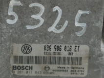 Calculator Motor Bosch 03G 906 016 ET, Volkswagen Golf 5, Euro 4, 104 KW, 2.0 TDI,  Engine control unit ( ECU ),  Motor Steuergerät,  Motorvezérlő