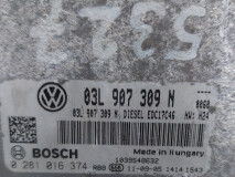 Calculator Motor Bosch 03L 907 309 N, Volkswagen Passat B7, Euro 5, 125 KW, 2.0 TDI,  Engine control unit ( ECU ),  Motor Steuergerät,  Motorvezérlő
