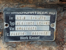 Punte Spate, Mercedes Benz HL6/1DCS LC-13 i=43.9, Atego, 2001, Rear axle, Achse hinten, Tengely hátsó